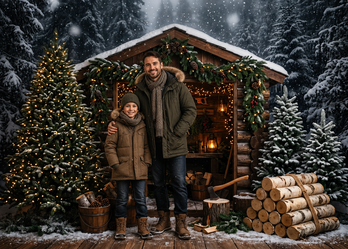 Christmas Barns & Barn Doors