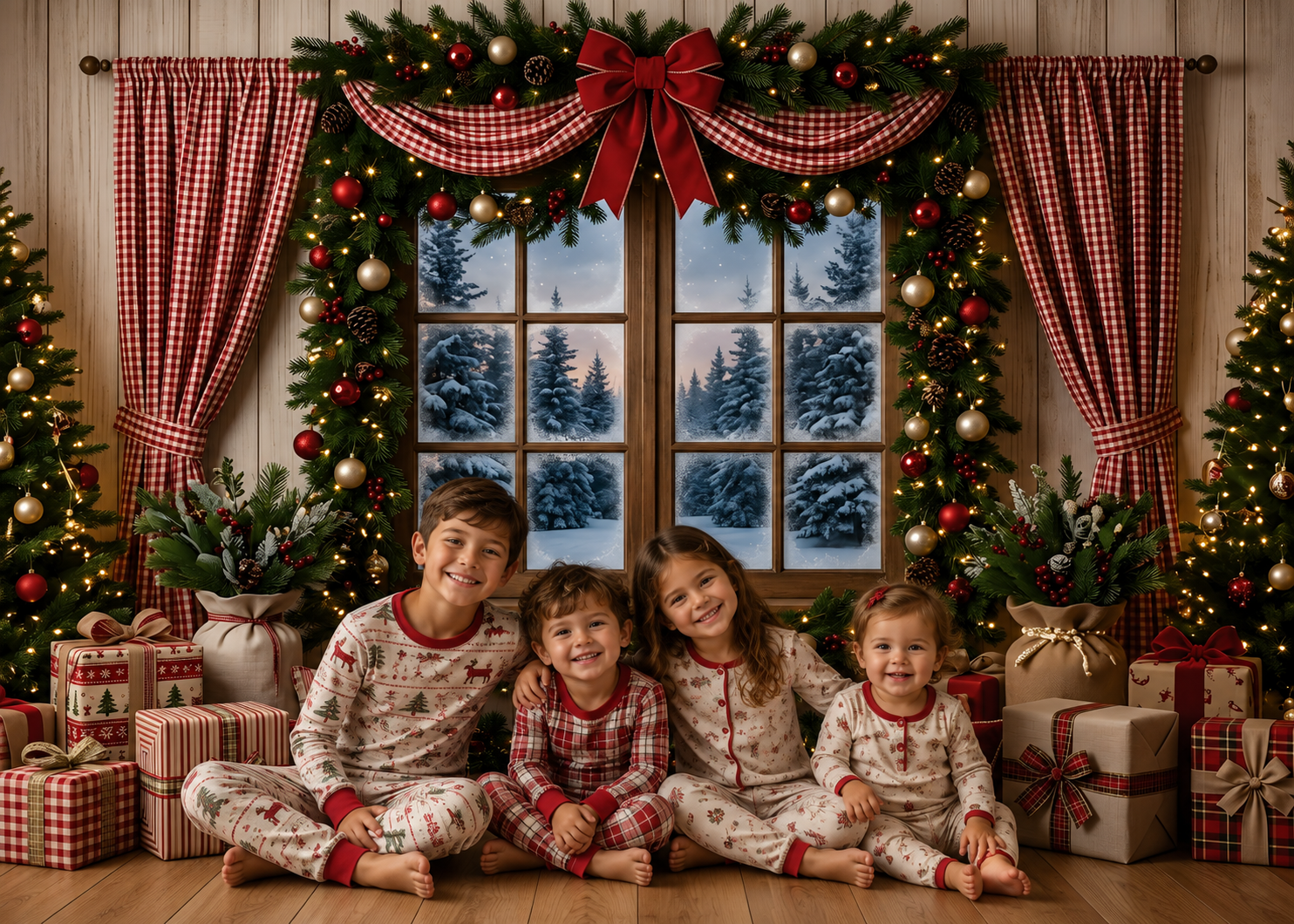 Christmas Holiday Windows