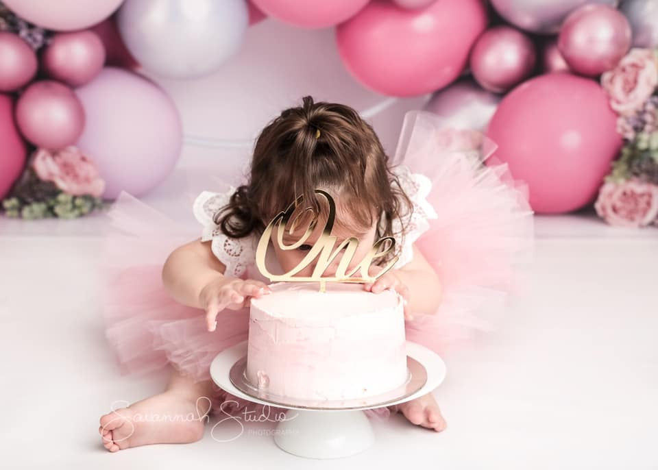 Magenta Balloon Garland