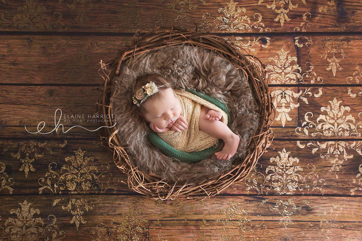 Golden Damask Wood