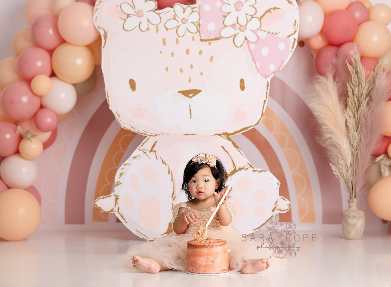 Boho Teddy Balloons