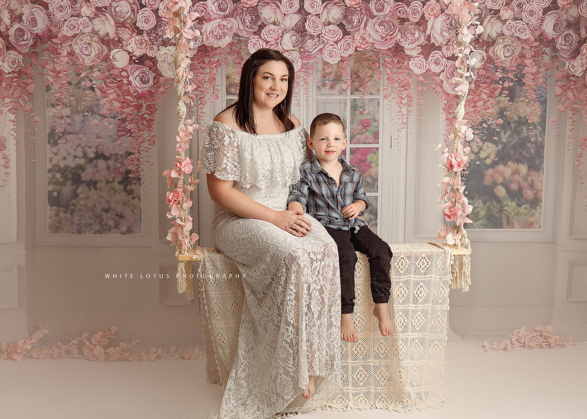 Little Flower Shoppe Cream