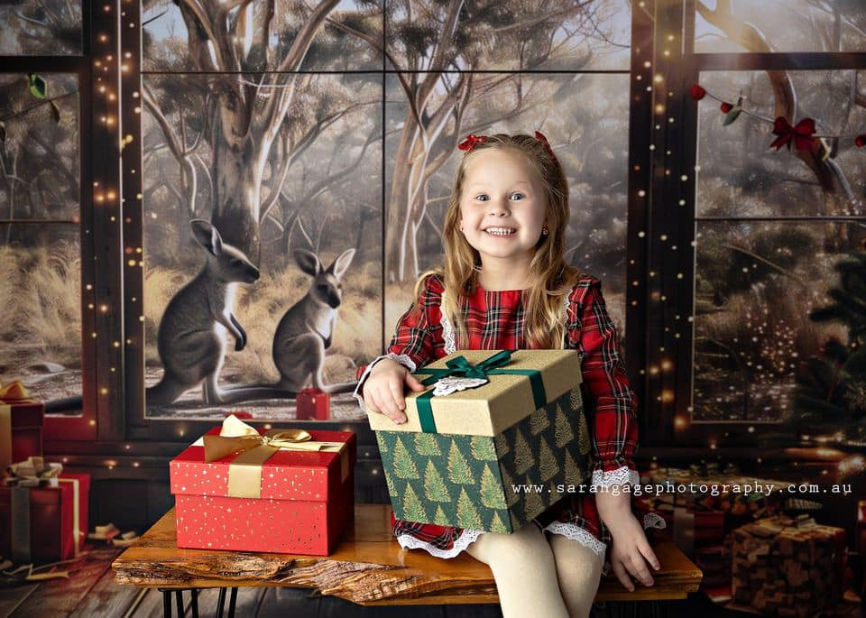 Bush Kangaroo Christmas
