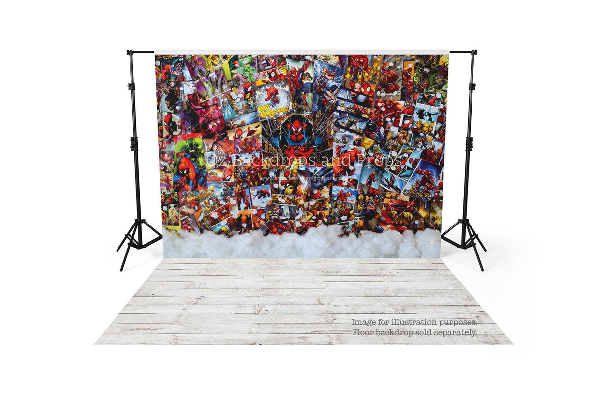 Spiderman Comic Wall