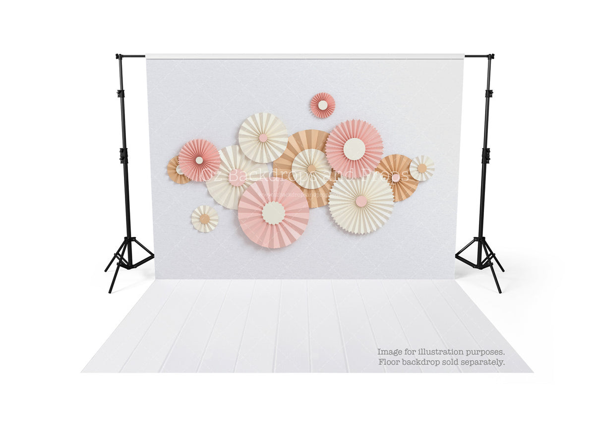 Pink Paper Fans
