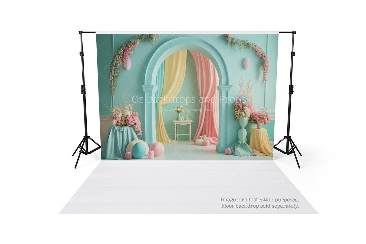 Pastel Entryway