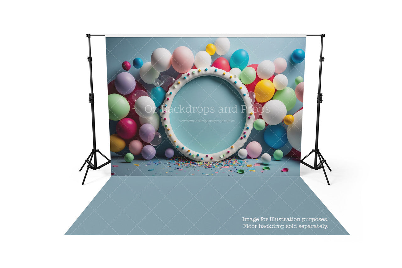 Party Balloons Blue