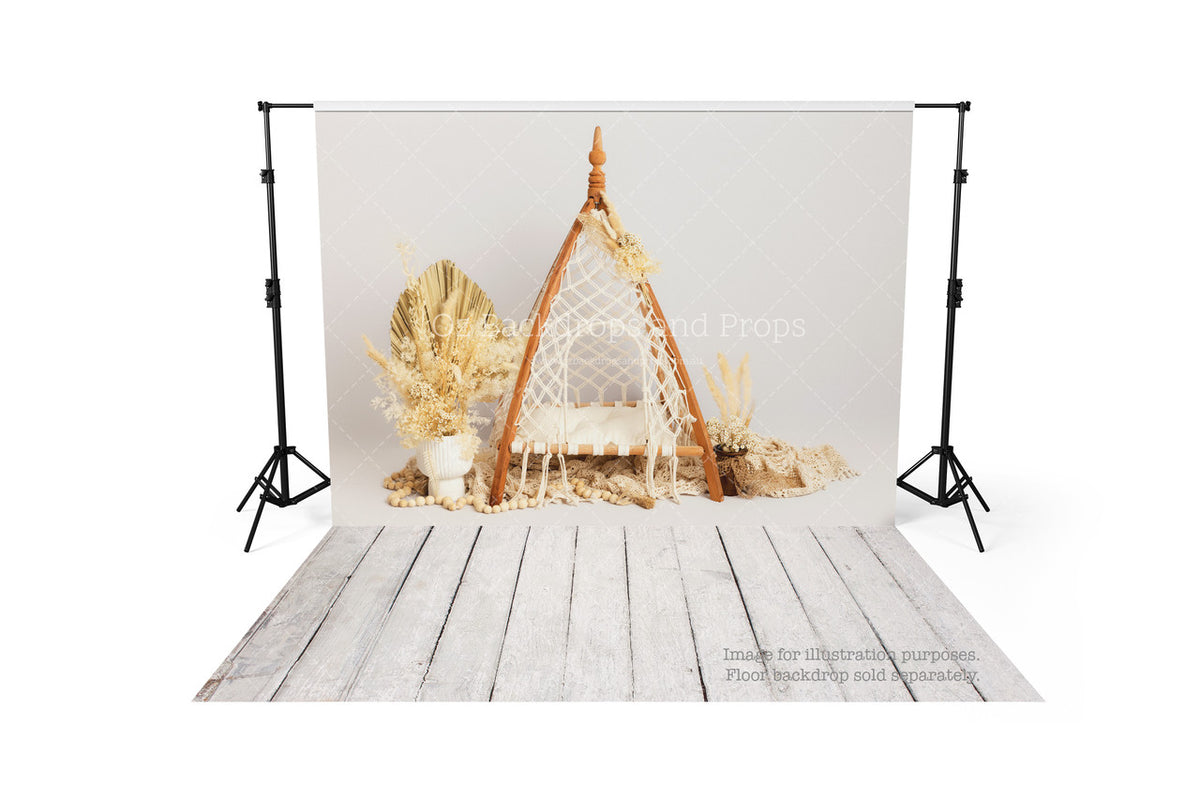 Boho Pampas Tent