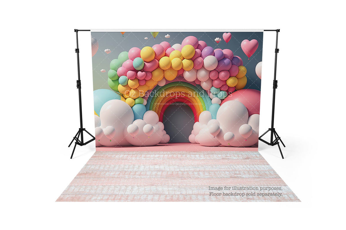 Deluxe Rainbow Arch Balloons