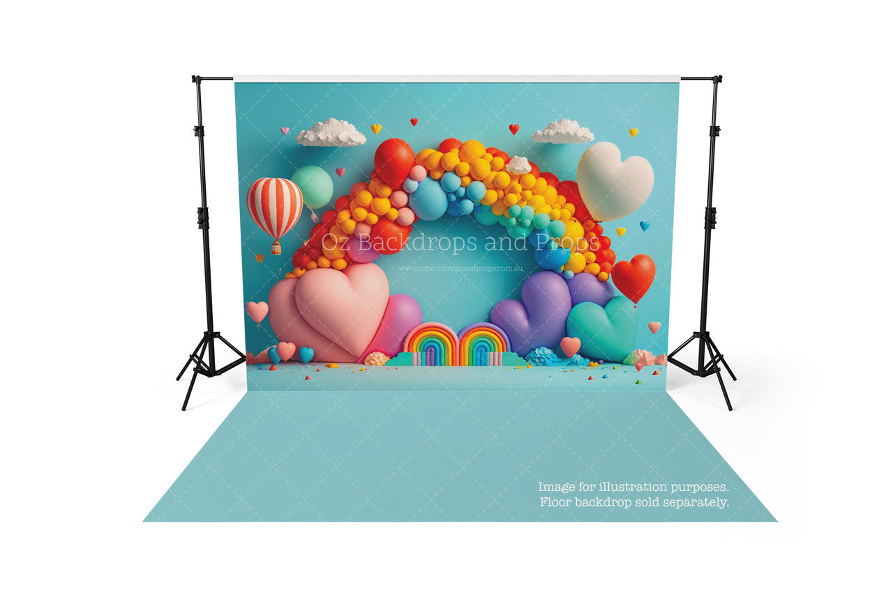 Hot Air Heart Balloons