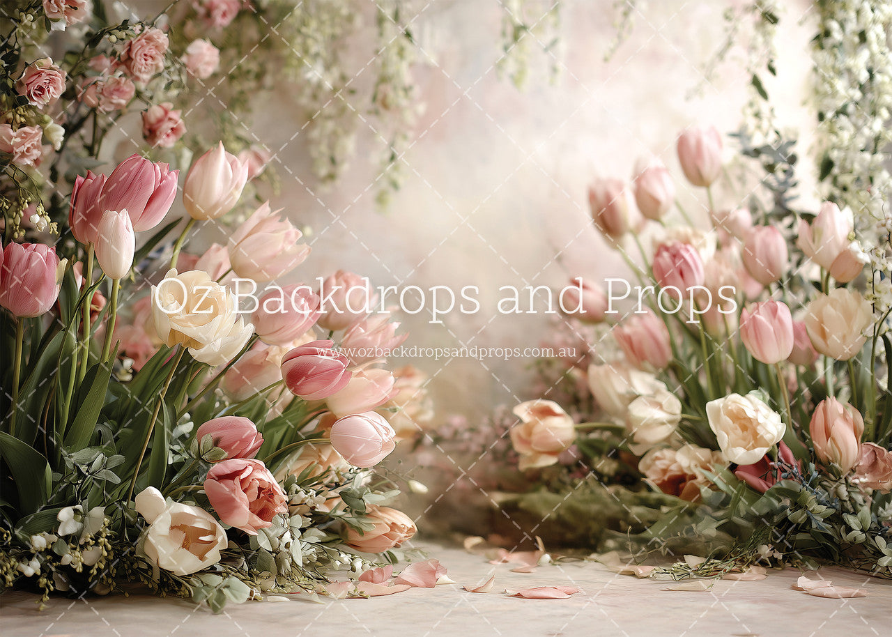 Among the Tulips