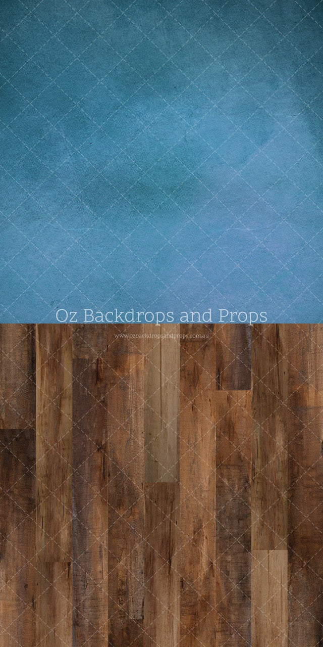 Azure Texture & Arizona Wood Two in One