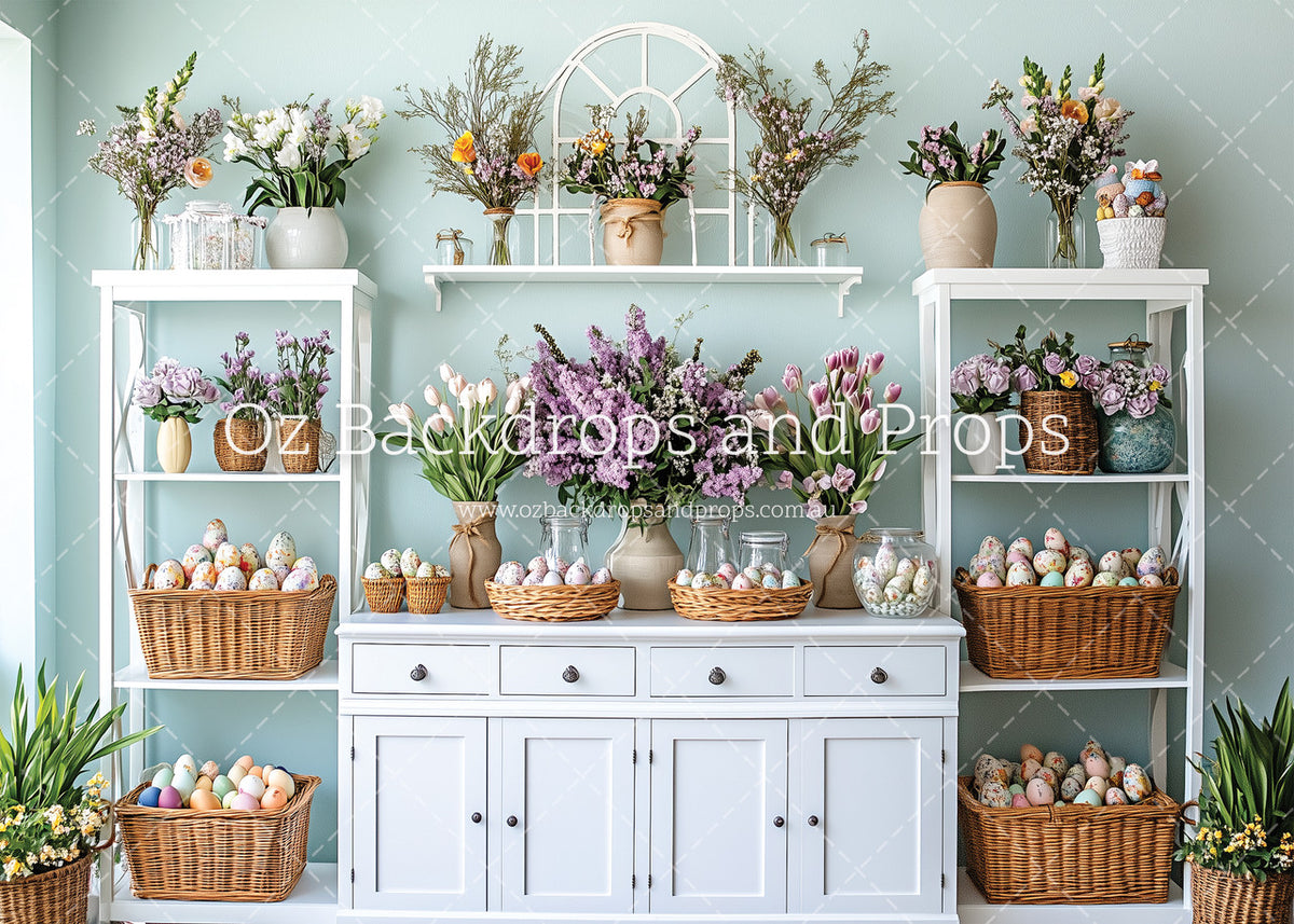 Baby Blue Egg Display