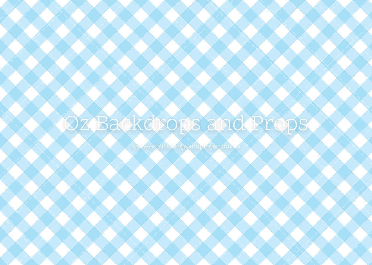 Baby Blue Lattice