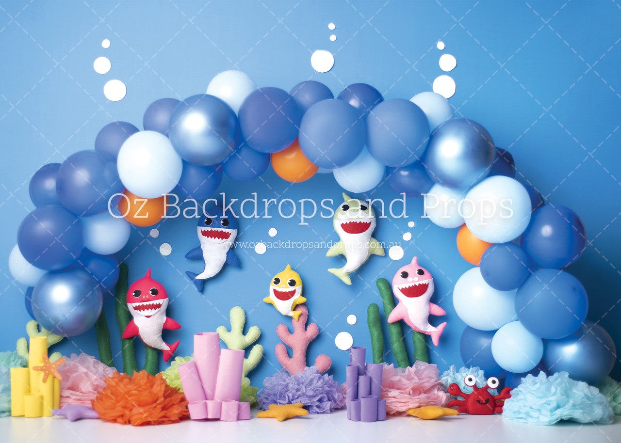 Baby Shark Balloon Arch