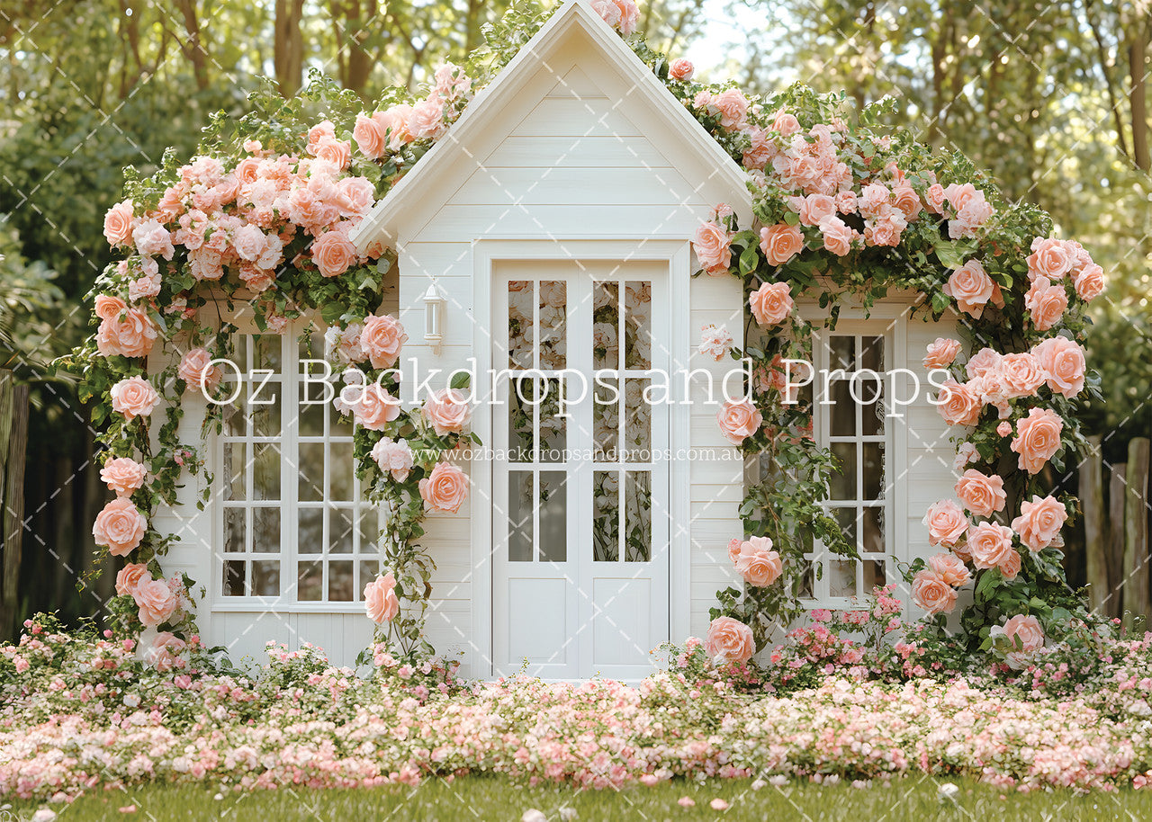 Backyard Flower House