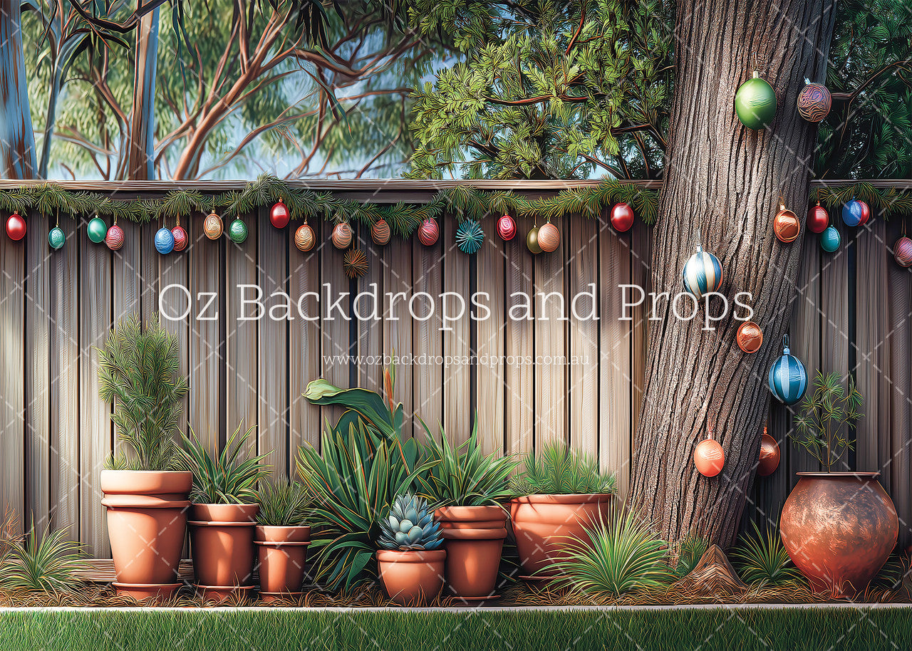 Bauble Fence Tree