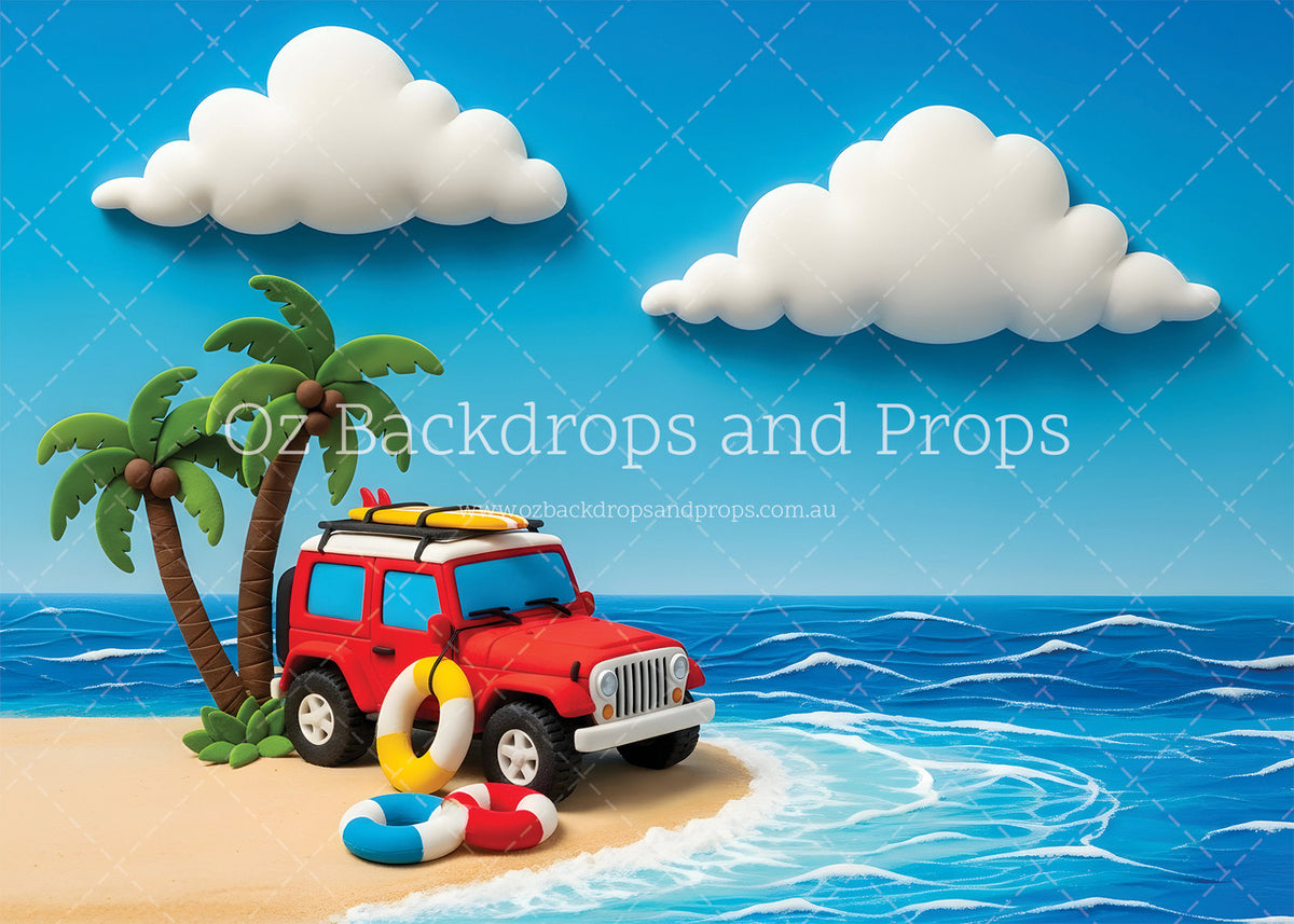 Beach Jeep