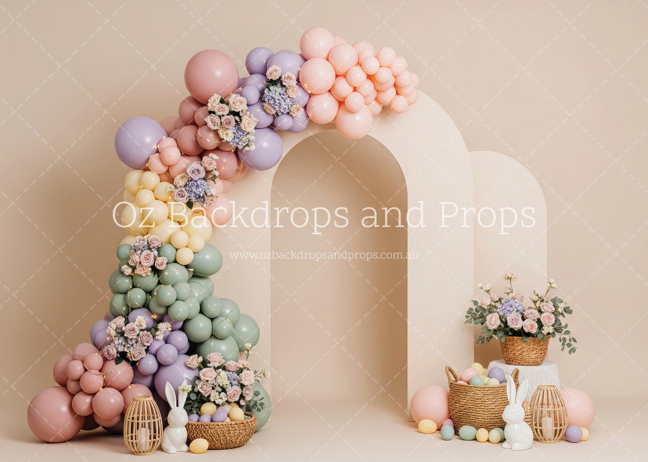 Beautiful Easter Balloons