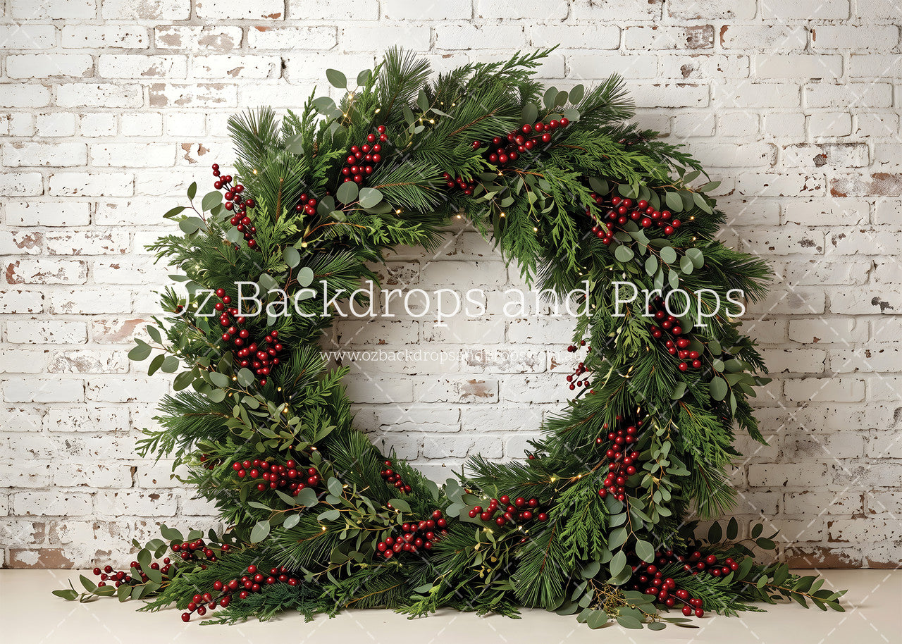 Berry Wreath Brick