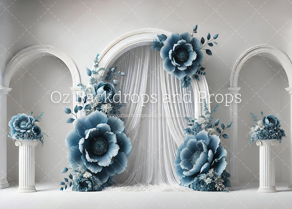 Big Blue Blooms