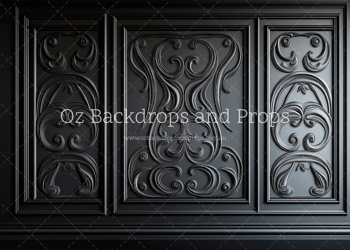 Black Wainscoting