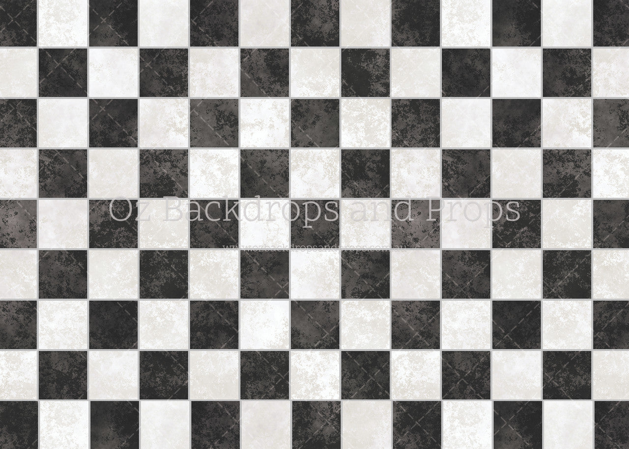 Black and White Tiles