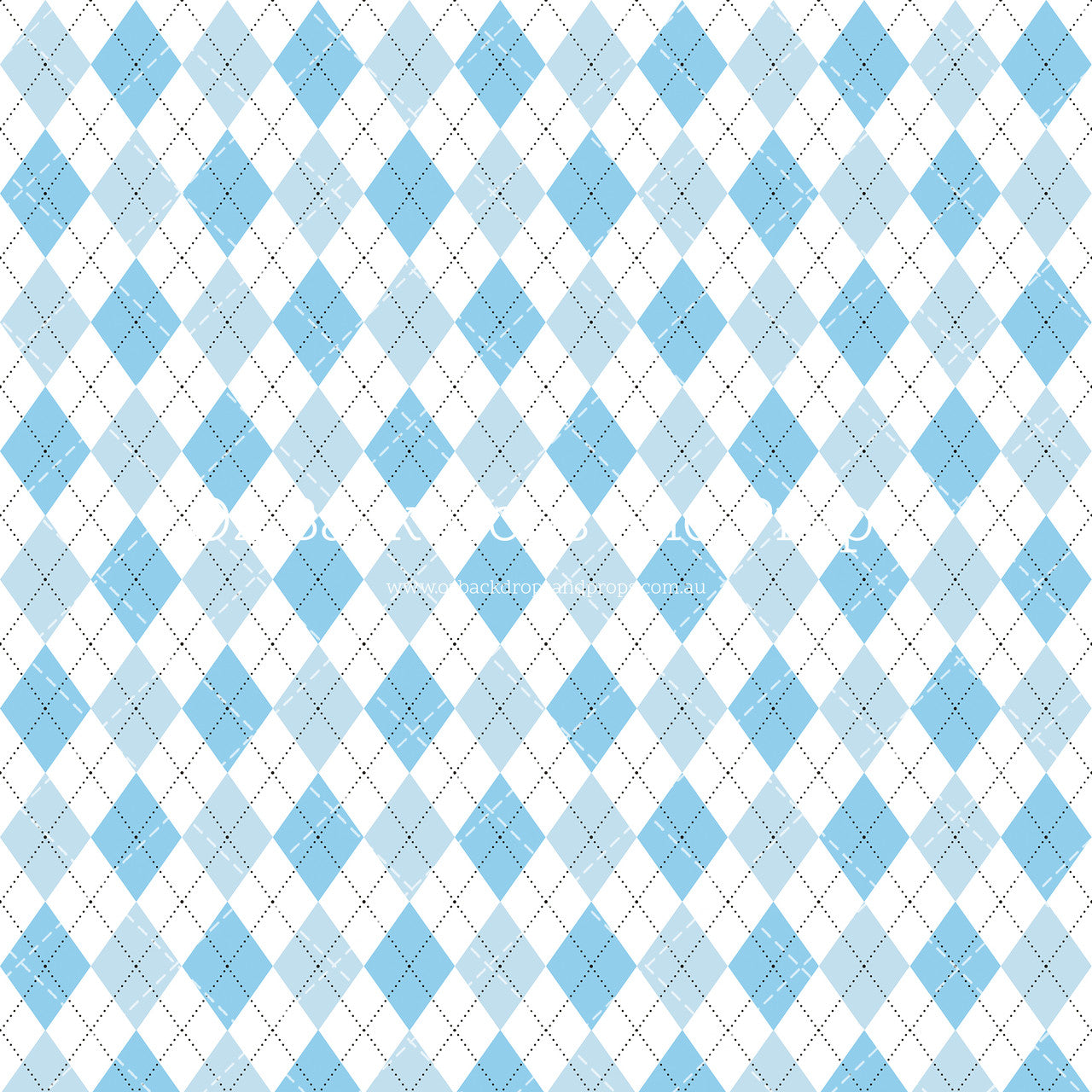 Blue Argyle