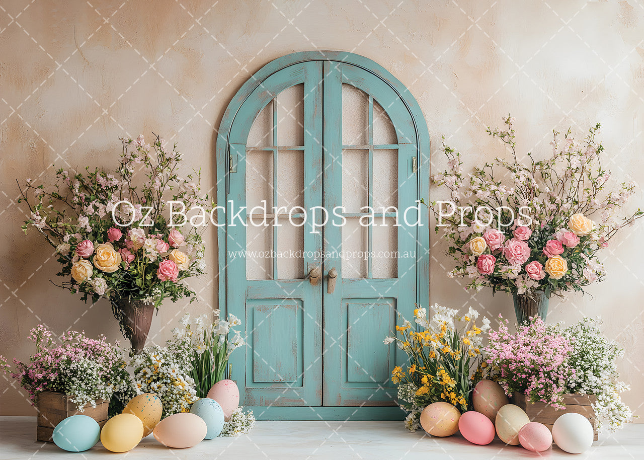 Blue Door Flowers