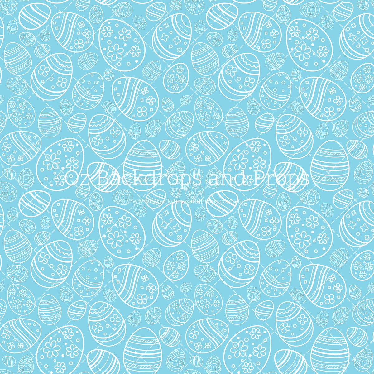 Blue Easter Eggs