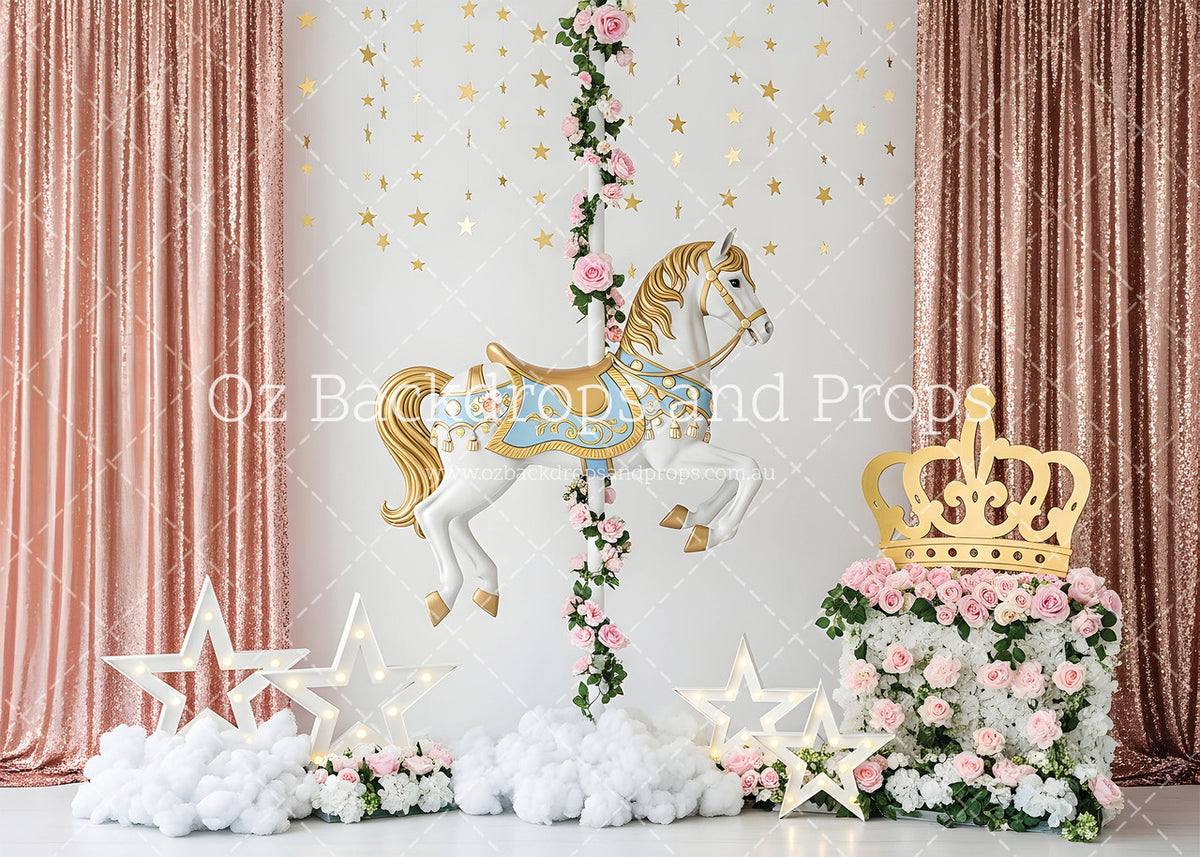 Blush Shimmer Carousel