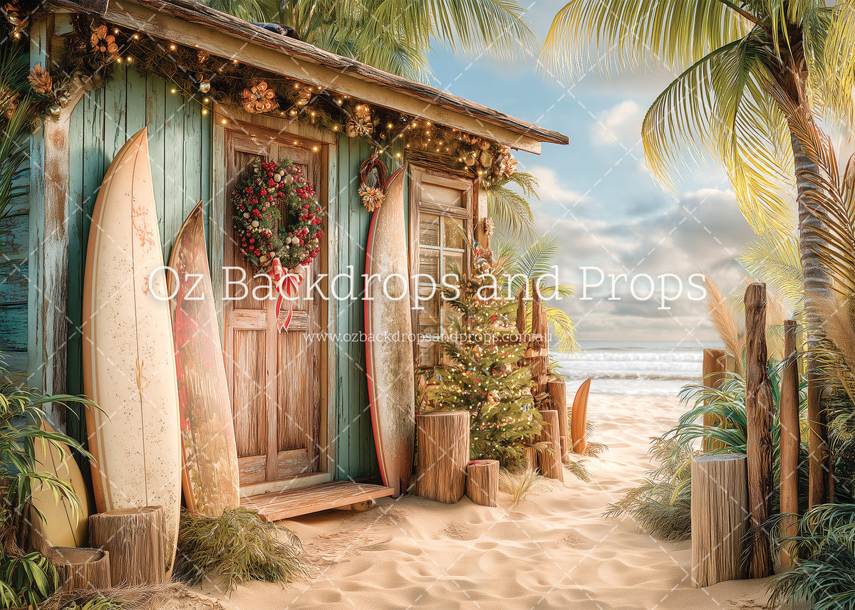 Boho Christmas Beach House