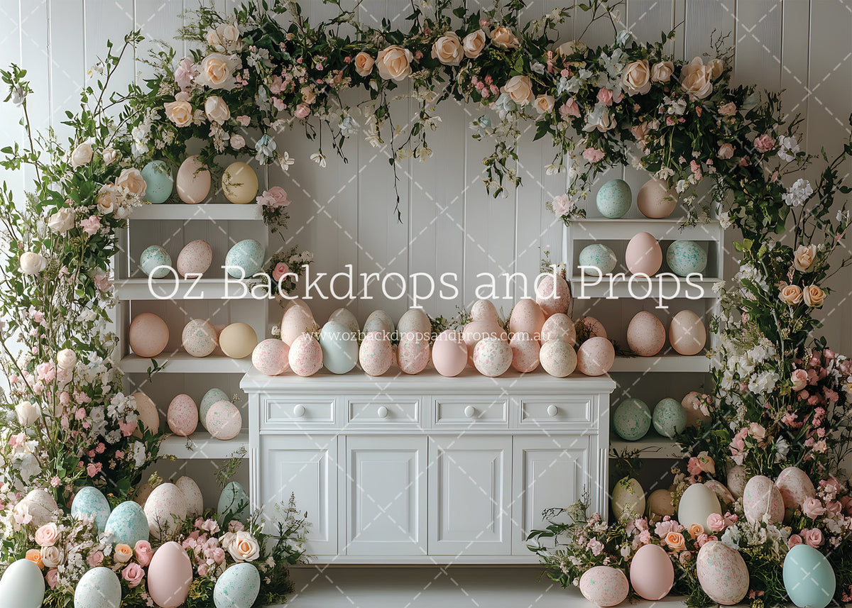 Boho Flower Egg Display
