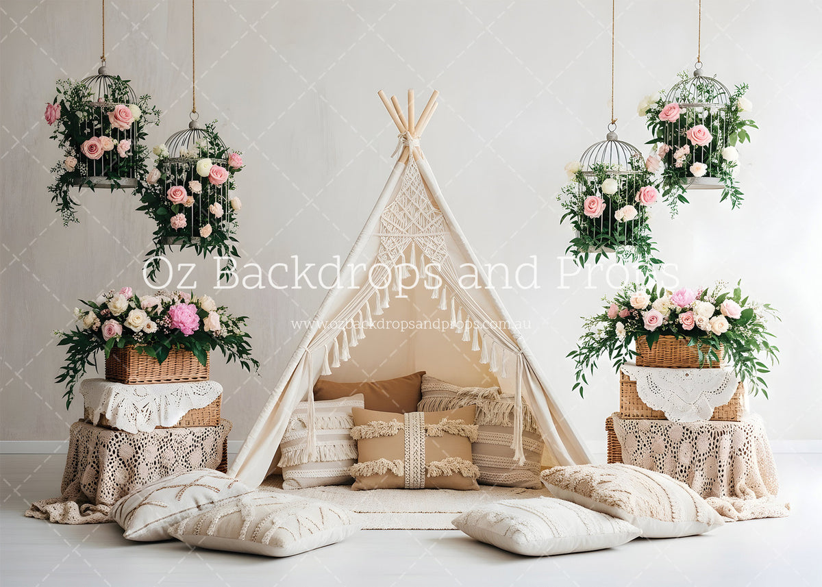 Boho Teepee Pillows