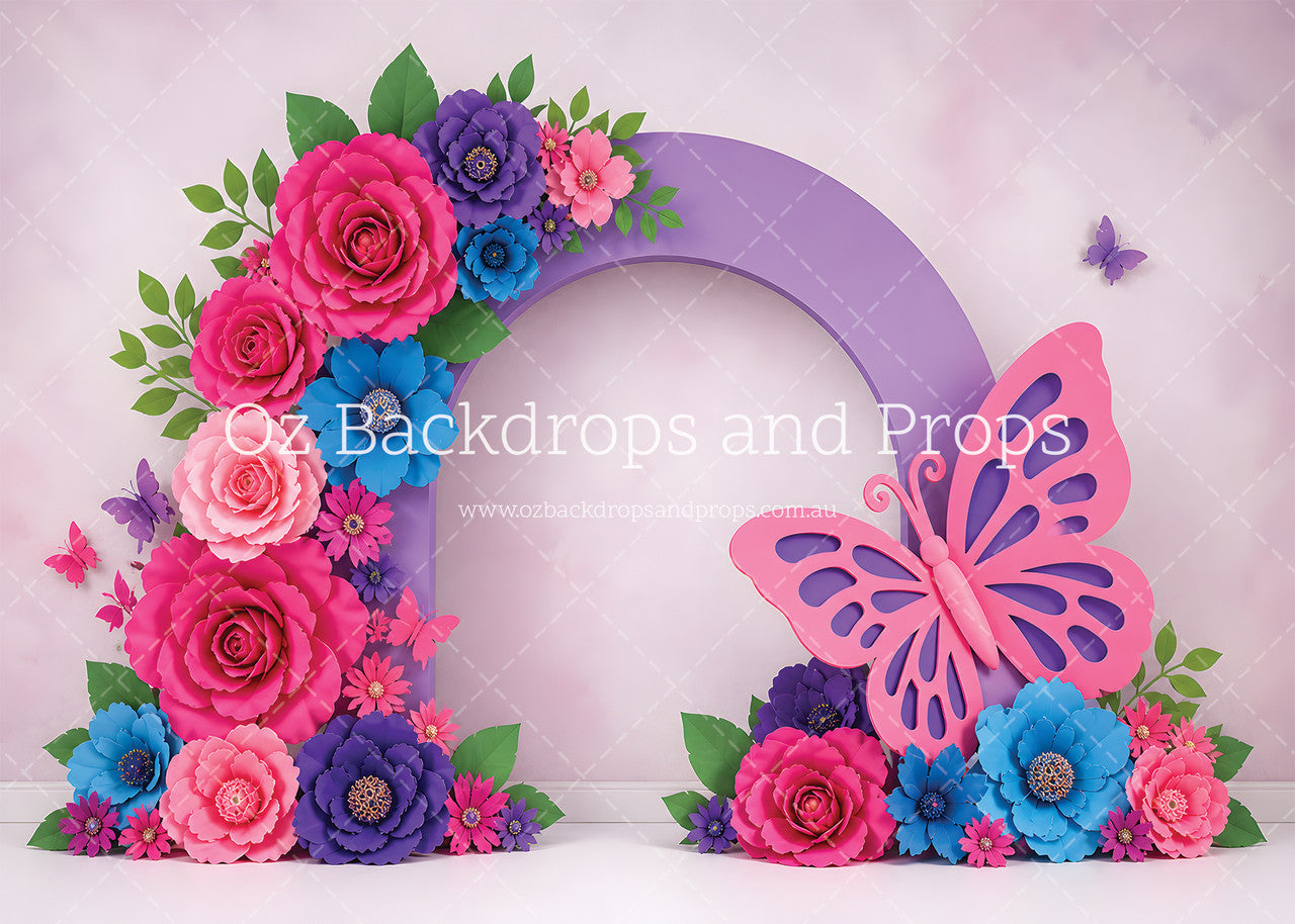 Bright Butterfly Arch