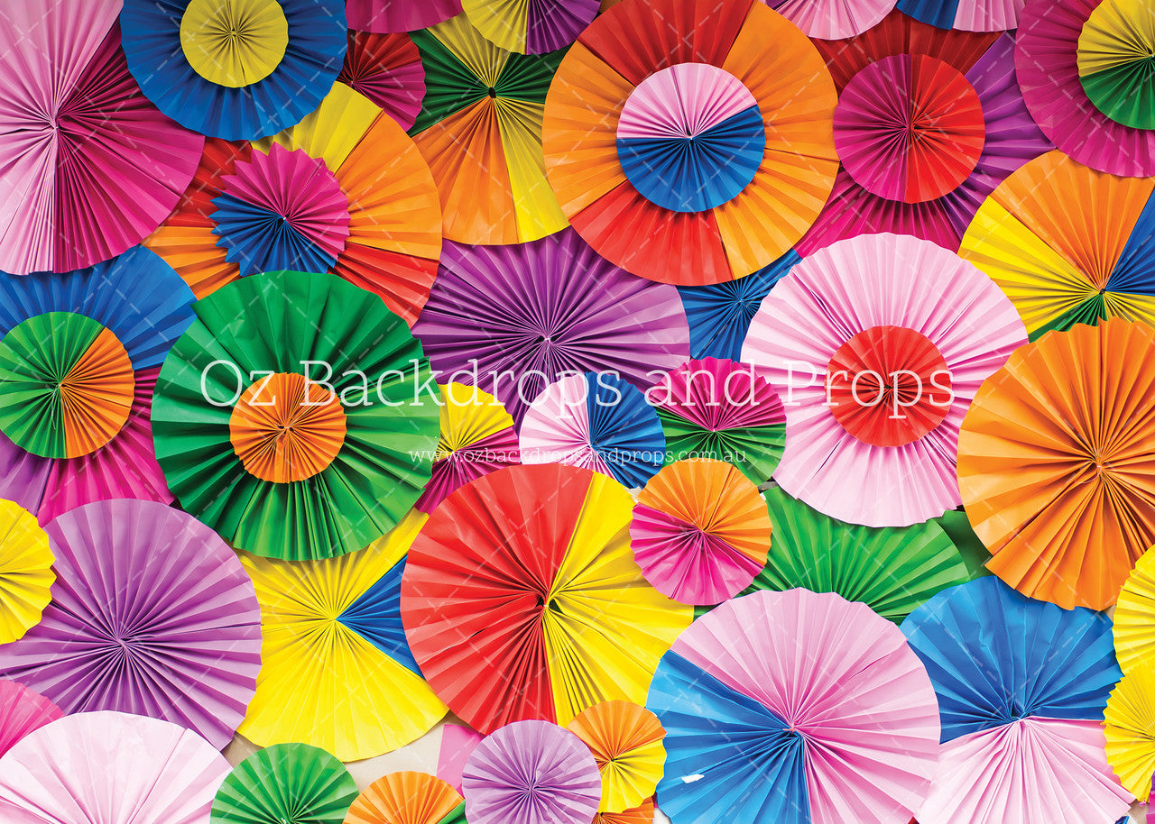 Bright Paper Fans