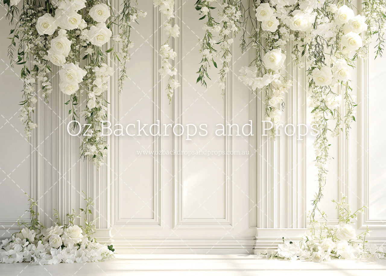 Bright White Florals