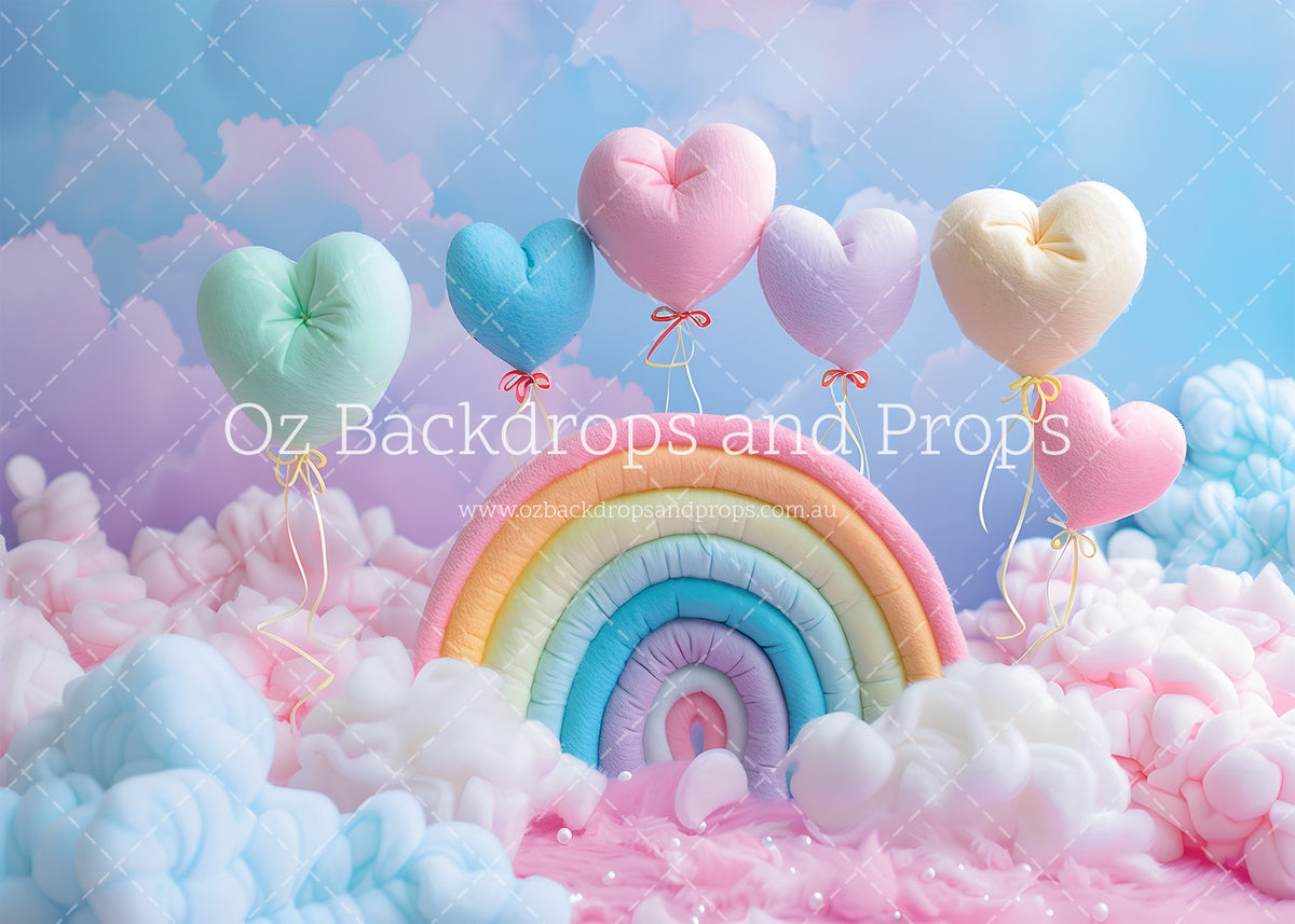 Candy Cloud Hearts