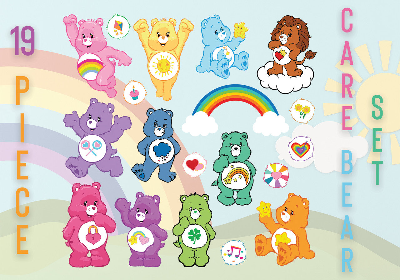 Care Bears Cutout Set (19 Piece)