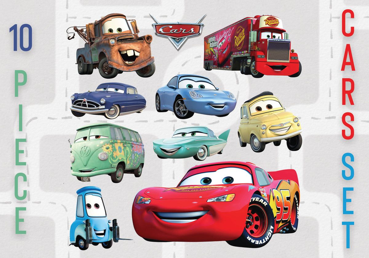 Cars Cutout Set (10 Piece)