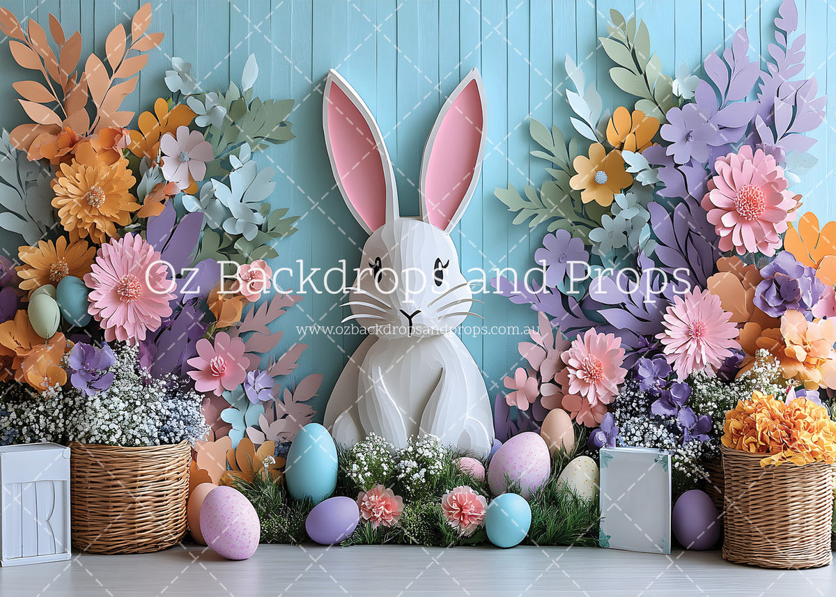 Carved Bunny Flowers
