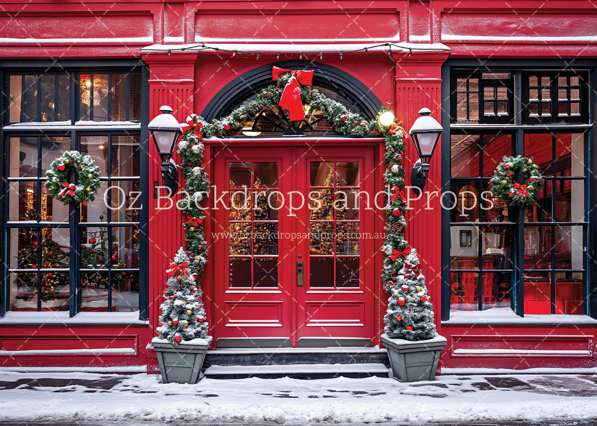 Cherry Red Christmas Shop