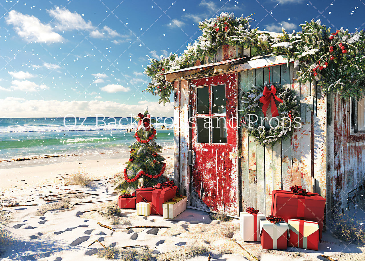 Christmas Beach Shack