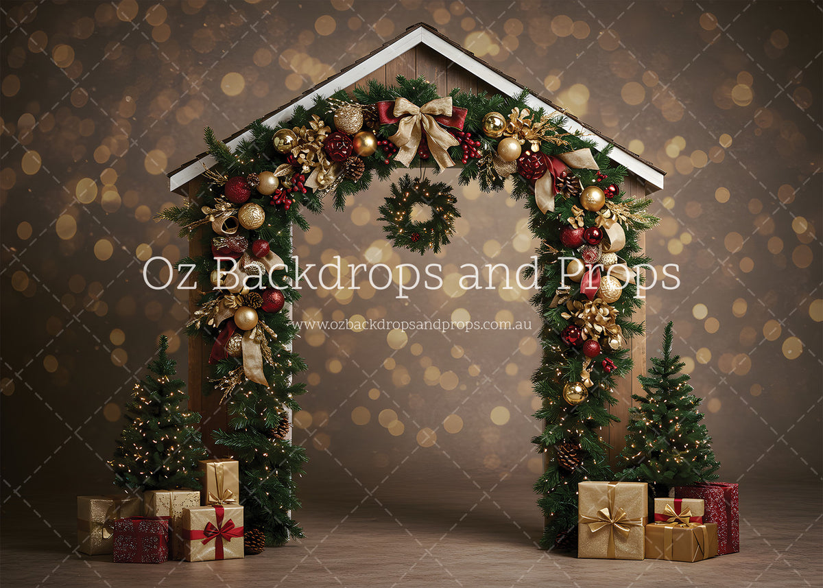 Christmas Bokeh Chapel