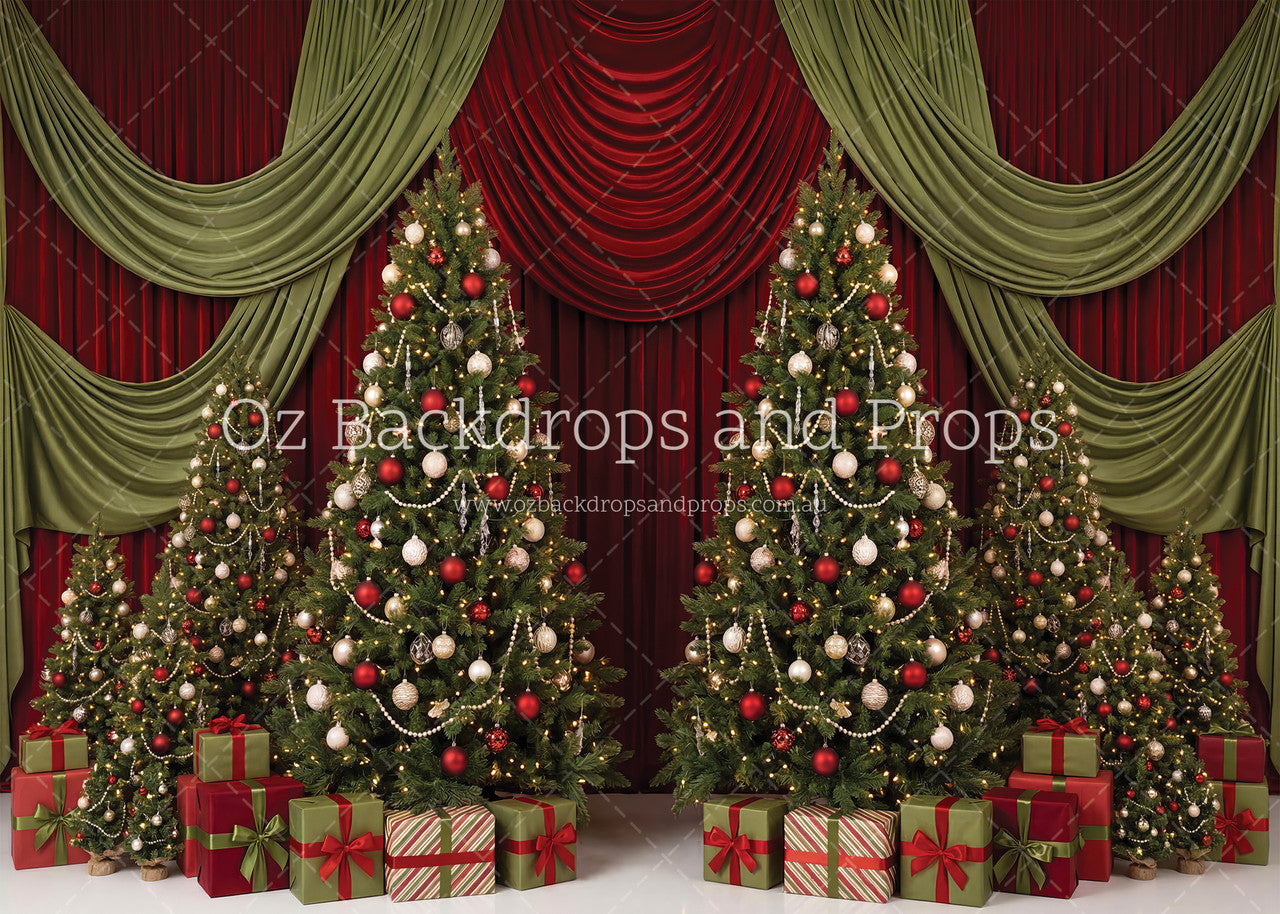 Christmas Draping