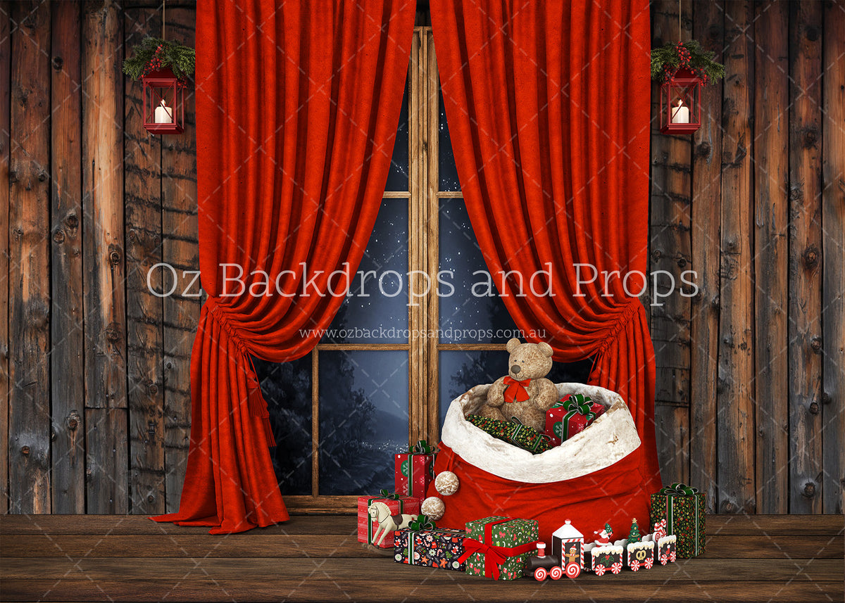 Christmas Eve Gifts Window