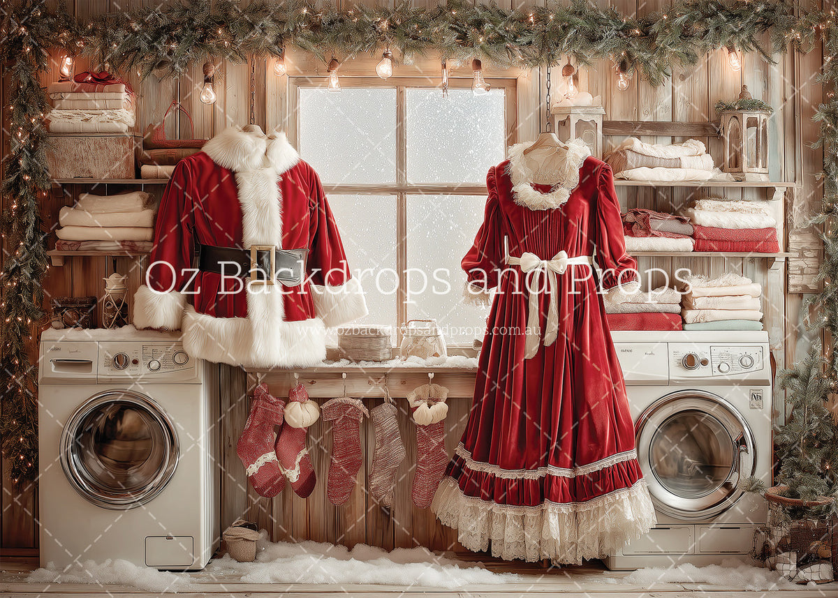 Christmas Washing Room