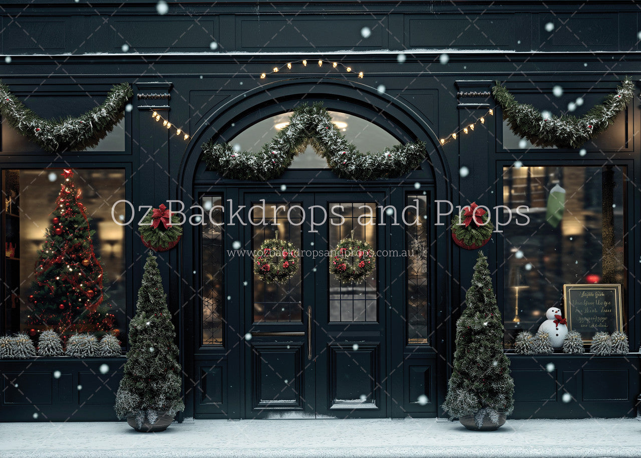 Classic Christmas Storefront
