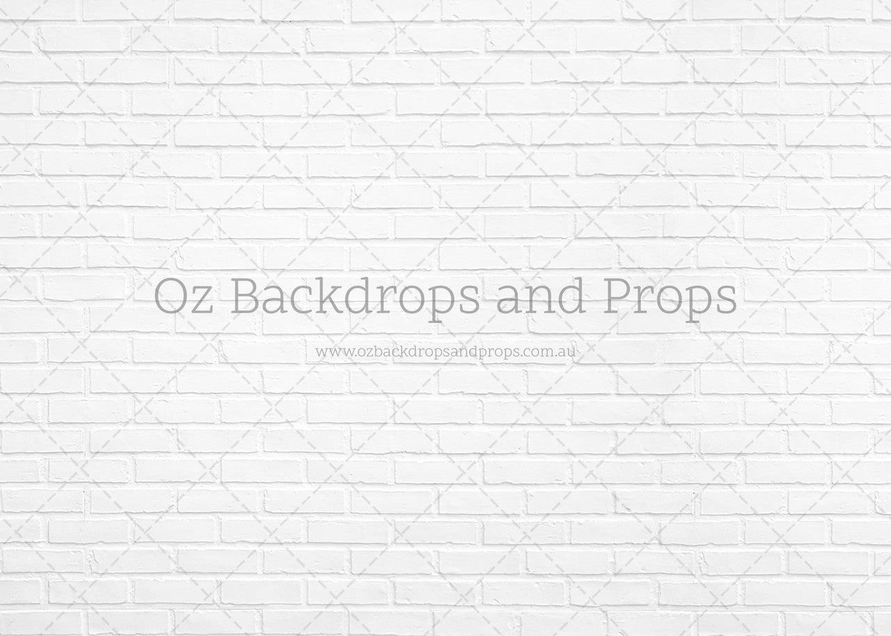 Clean White Brick
