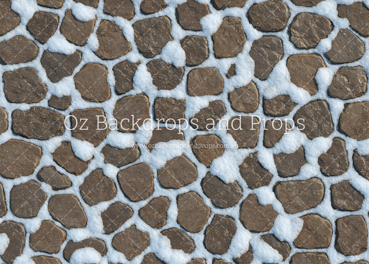 Cobble Snow Street